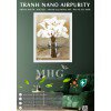 Tranh treo tường Nano Airpurity Gold 45x55