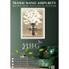 Tranh treo tường Nano Airpurity Gold 45x55