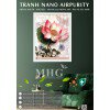 Tranh treo tường Nano Airpurity Gold 45x55
