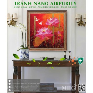 Tranh Liên Hoa Tịnh Cảnh Tranh Liên Hoa Tịnh Cảnh