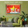 Tranh treo tường Nano Airpurity 50x70 cm kháng khuẩn, virus, khử mùi