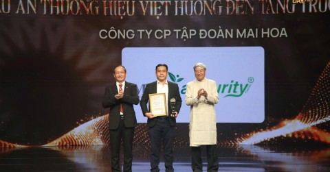MaiHoa Group được vinh danh tại hạng mục “Hướng đến tăng trưởng Xanh” tại  “Dấu ấn Thương hiệu Việt” năm 2026