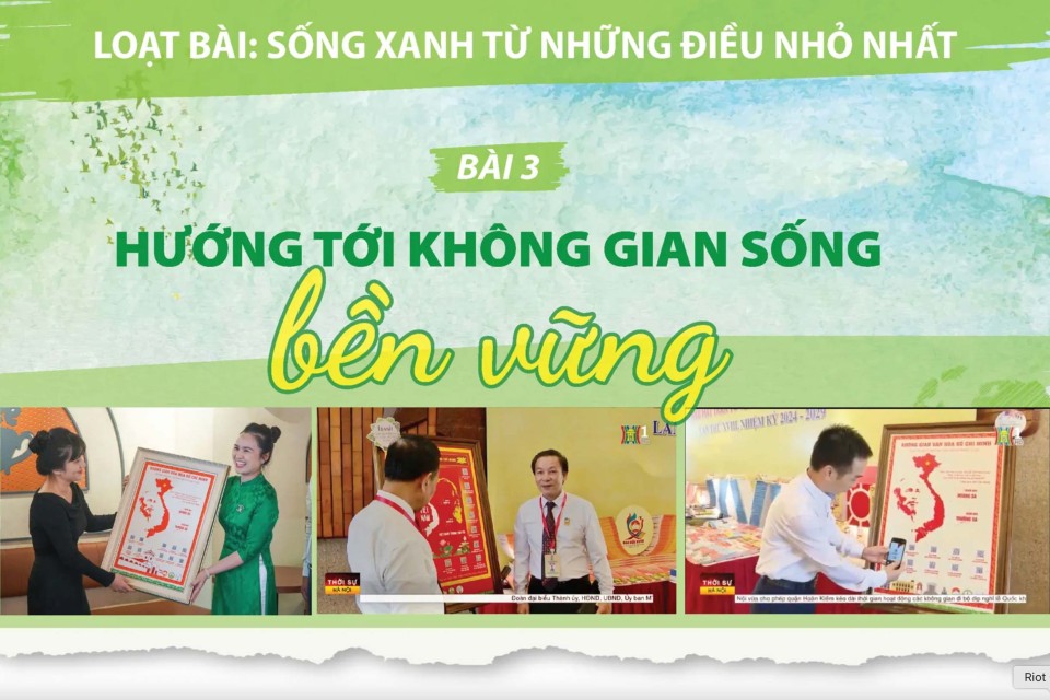 [Loạt bài] Sống xanh từ những điều nhỏ nhất - Bài 3: không gian sống đến chính sách đô thị