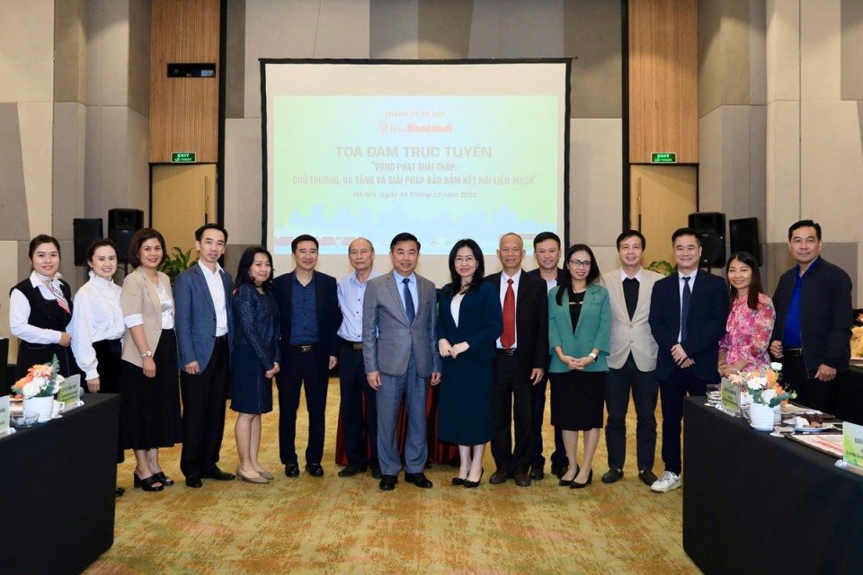 Tọa đàm trực tuyến “Vùng phát thải thấp - Chủ trương, hạ tầng và giải pháp đảm bảo kết nối liền mạch”