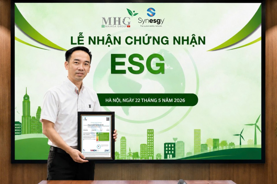 Chủ tịch MaiHoa Group: 'Giá trị lớn nhất của ESG không nằm ở điểm số'