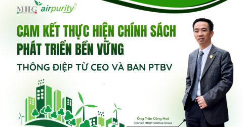 Cam kết thực hiện chính sách phát triển bền vững của CEO và Ban PTBV