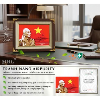 TRANH NANO AIRPURITY - ĐẠI TƯỚNG VÕ NGUYÊN GIÁP TRANH NANO AIRPURITY - ĐẠI TƯỚNG VÕ NGUYÊN GIÁP