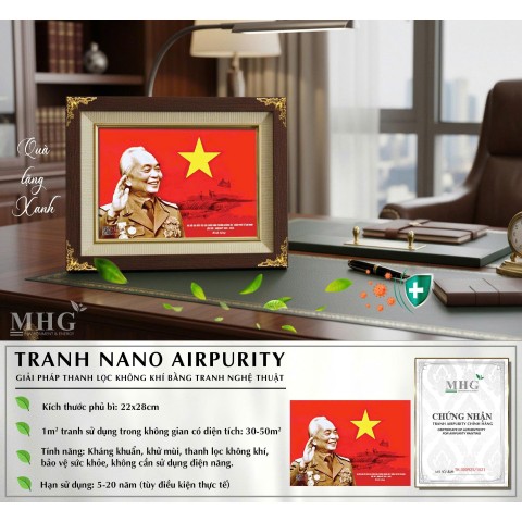 TRANH NANO AIRPURITY - ĐẠI TƯỚNG VÕ NGUYÊN GIÁP