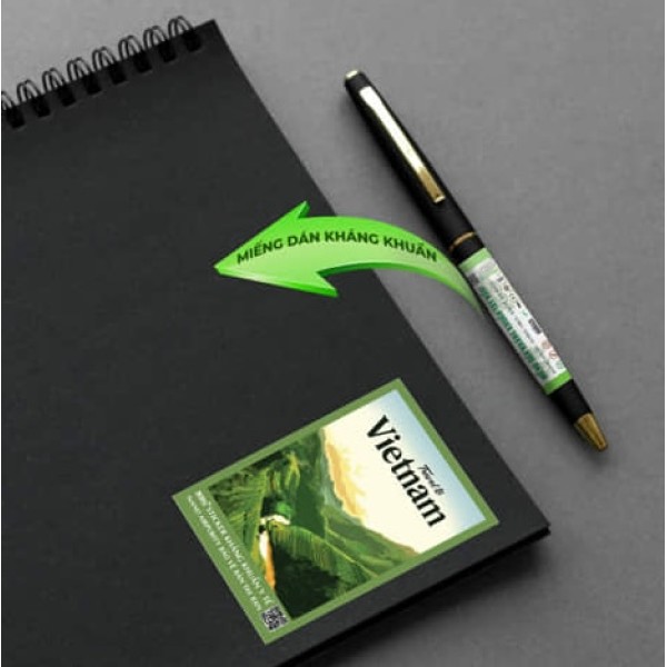 Combo Sticker Nano Airpurity - Đa năng, bộ 6 miếng 6x9cm, kháng khuẩn