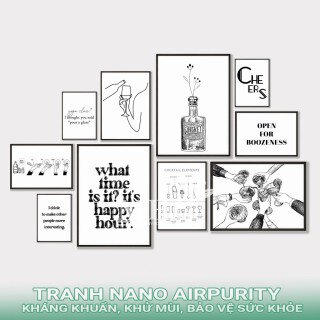 Tranh bộ nhiều bức Nano Airpurity 88-04