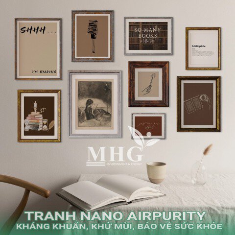 Tranh bộ nhiều bức Nano Airpurity 88-23