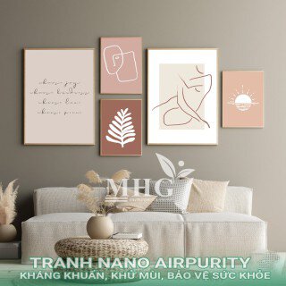 Tranh bộ nhiều bức Nano Airpurity 88-82