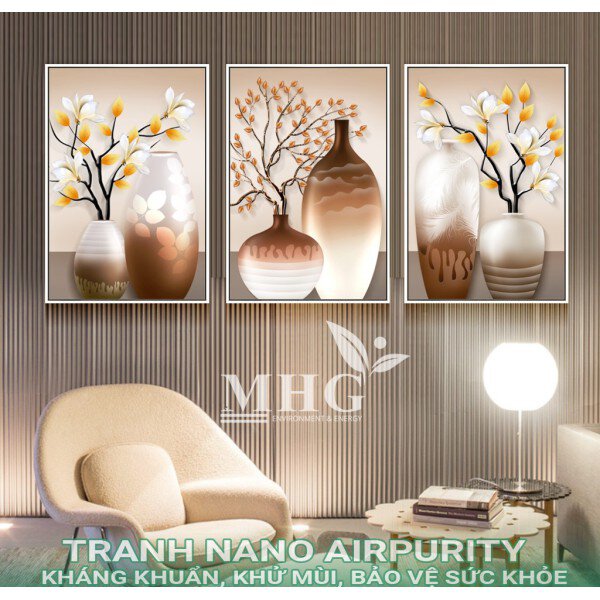 Tranh bộ nhiều bức Nano Airpurity 888-70