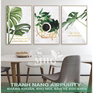 Tranh bộ nhiều bức Nano Airpurity BEN03