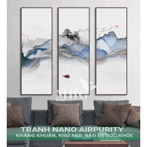 Tranh bộ nhiều bức Nano Airpurity BEN17