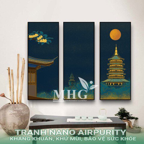 Tranh bộ nhiều bức Nano Airpurity COF-480