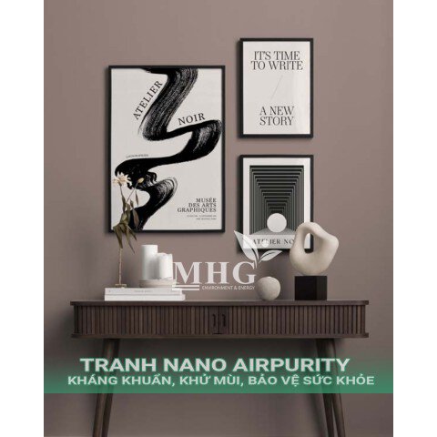 Tranh bộ nhiều bức Nano Airpurity CXG-100