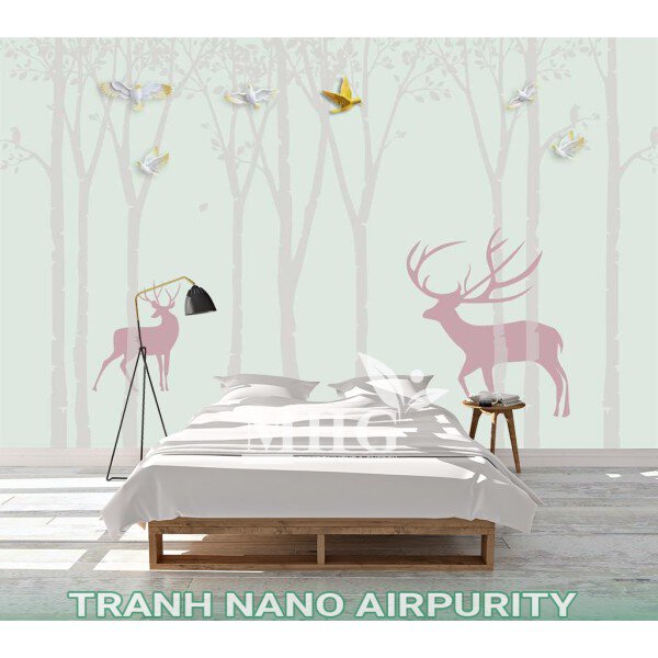 Tranh động vật Nano Airpurity BOB005