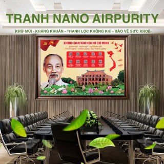 Tranh Nano Airpurity thanh lọc không khí, khử khuẩn phòng họp công ty