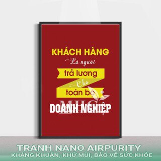 Tranh khẩu hiệu Nano Airpurity DL-02