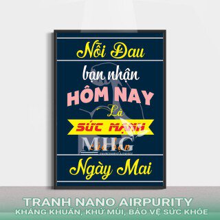 Tranh khẩu hiệu Nano Airpurity DL-10