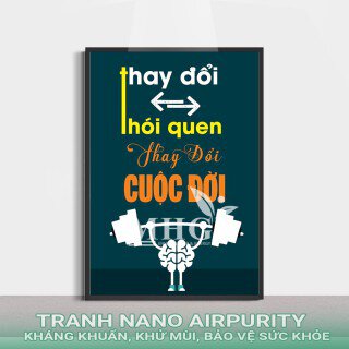 Tranh khẩu hiệu Nano Airpurity DL-13