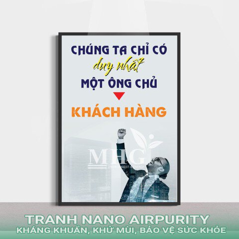 Tranh khẩu hiệu Nano Airpurity DL-15