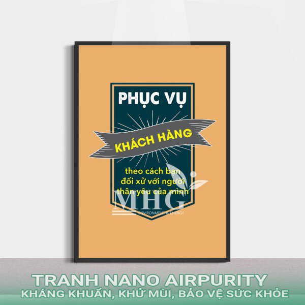 Tranh khẩu hiệu Nano Airpurity DL-16