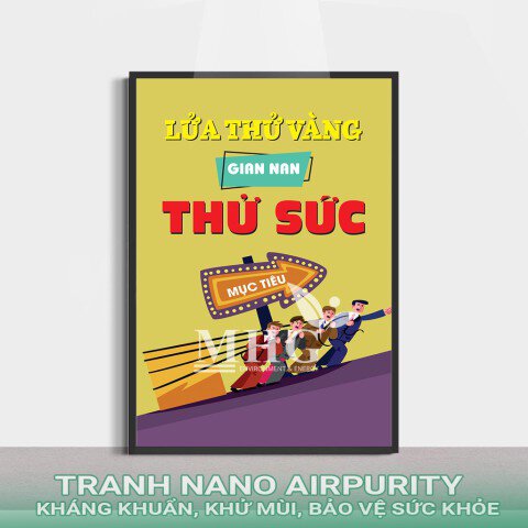 Tranh khẩu hiệu Nano Airpurity DL-17