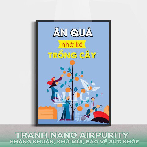 Tranh khẩu hiệu Nano Airpurity DL-19