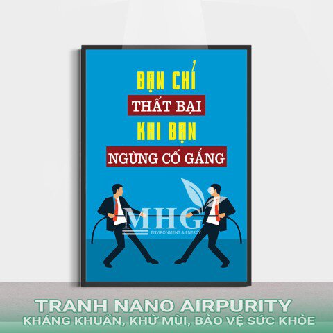 Tranh khẩu hiệu Nano Airpurity DL-25