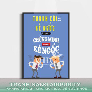 Tranh khẩu hiệu Nano Airpurity DL-36