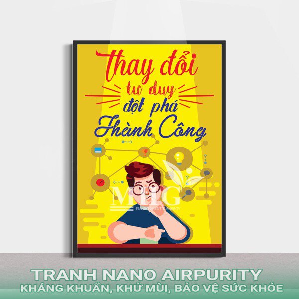 Tranh khẩu hiệu Nano Airpurity DL-38