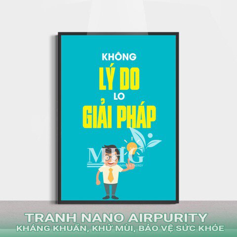 Tranh khẩu hiệu Nano Airpurity DL-39