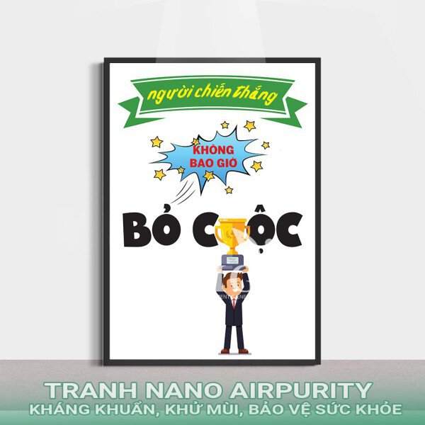 Tranh khẩu hiệu Nano Airpurity DL-43