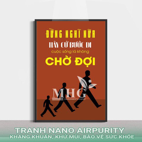 Tranh khẩu hiệu Nano Airpurity DL-48