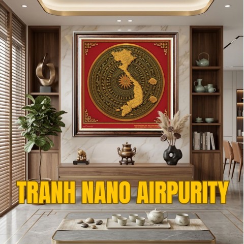 TRANH NANO AIRPURITY - TRỐNG ĐỒNG ĐÔNG SƠN