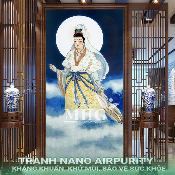 Tranh phật giáo Nano Airpurity KEN08