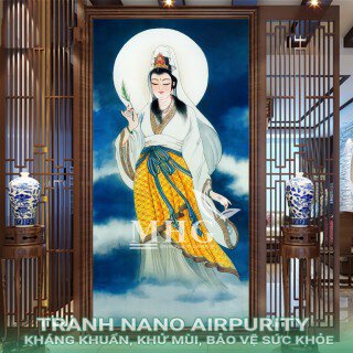 Tranh phật giáo Nano Airpurity KEN24