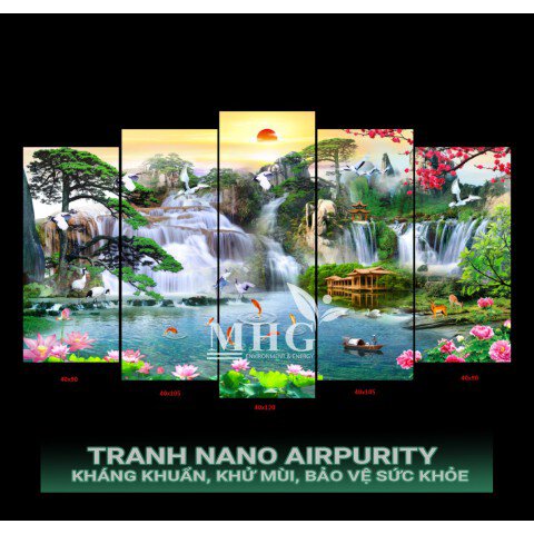 Tranh phong cảnh Nano Airpurity BST-150