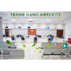 Tranh Nano Airpurity thanh lọc không khí, khử khuẩn nơi đông người