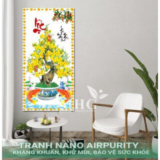 Tranh chữ Nano Airpurity AB-70