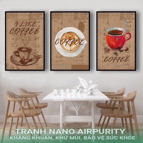 Tranh coffee Nano Airpurity COF-163