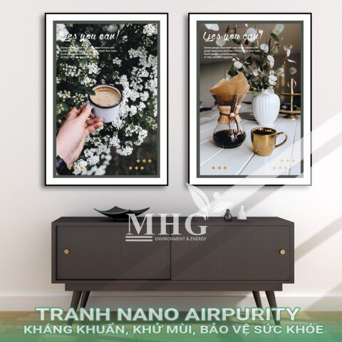 Tranh coffee Nano Airpurity COF-95