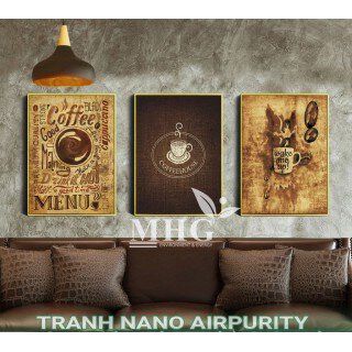 Tranh coffee Nano Airpurity DEF-55