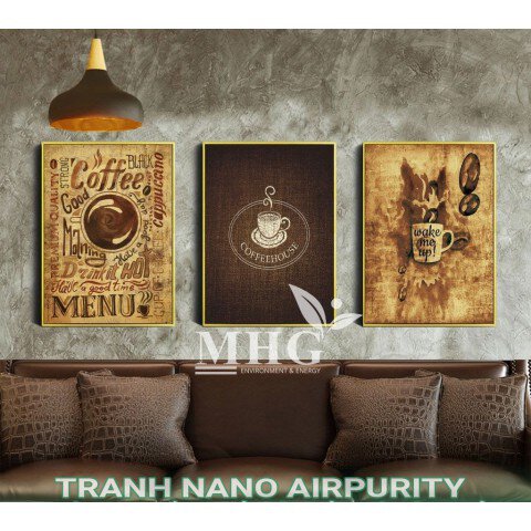 Tranh coffee Nano Airpurity DEF-55