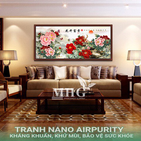 Tranh hoa Nano Airpurity BST-02