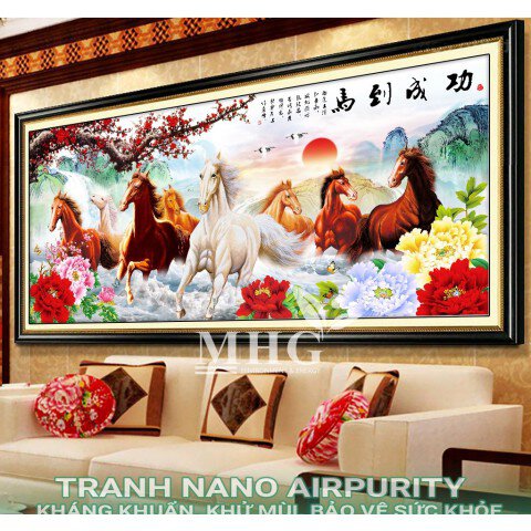 Tranh ngựa Nano Airpurity HEN65