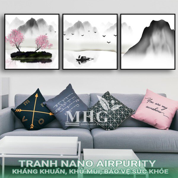 Tranh thuyền Nano Airpurity F-122