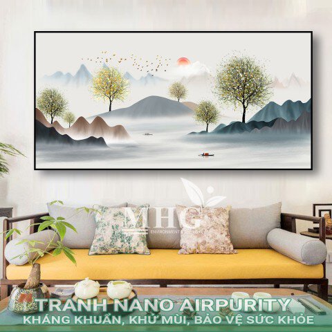 Tranh thuyền Nano Airpurity F-126